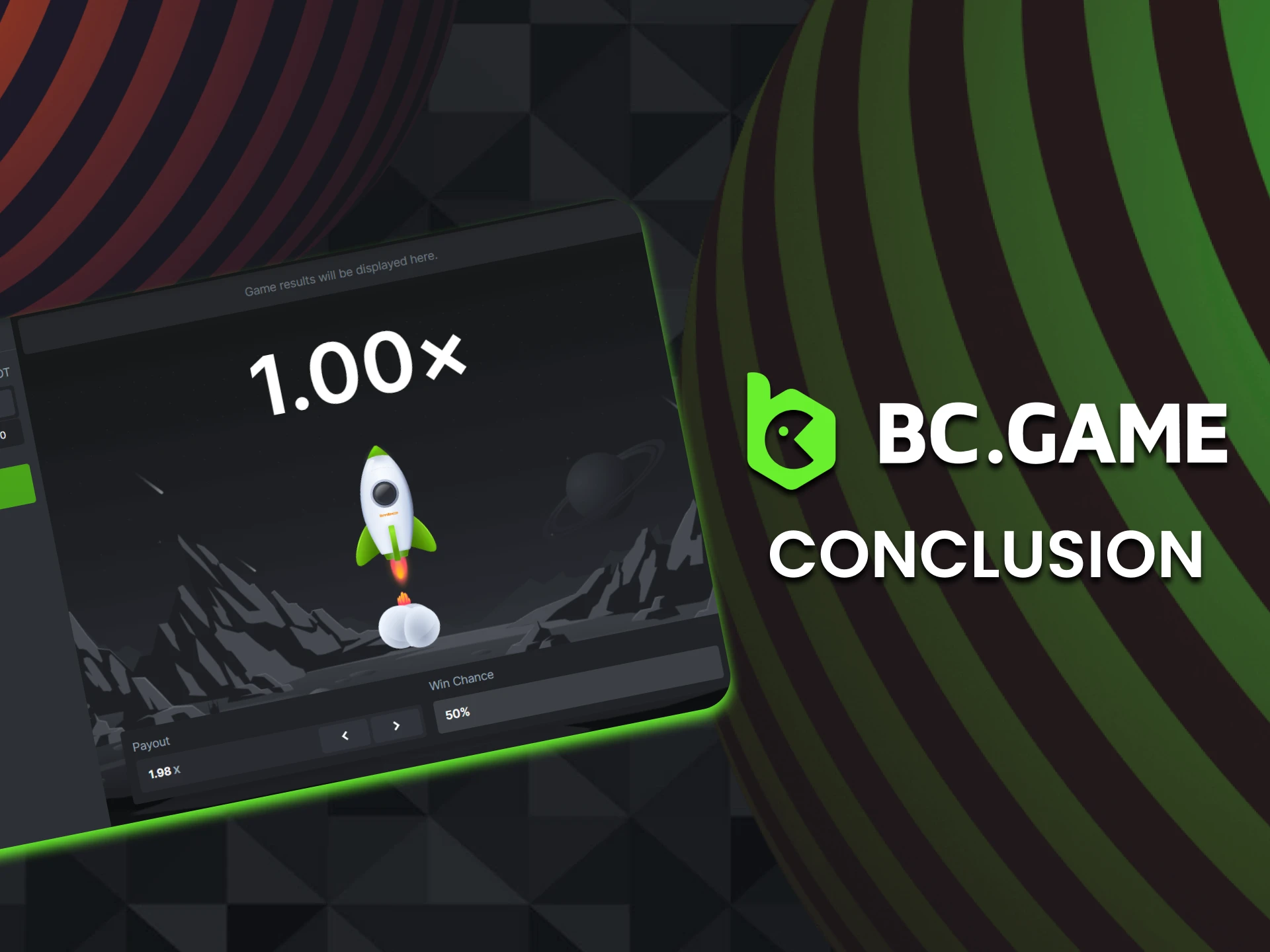 BCGame is ideal for crash games.