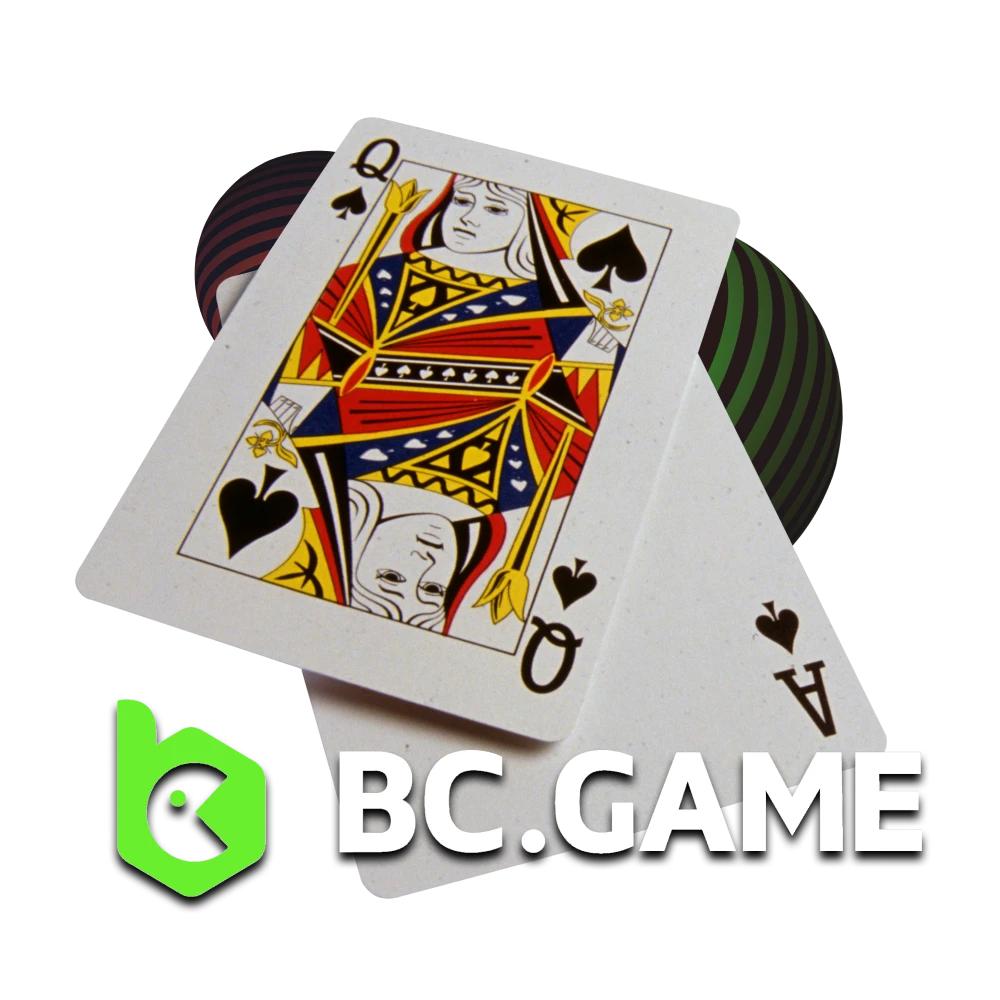 Choose the BC Game site to play baccarat.