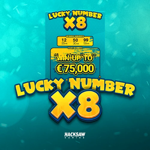 Get big numbers in Lucky Number x8 on BC Game.