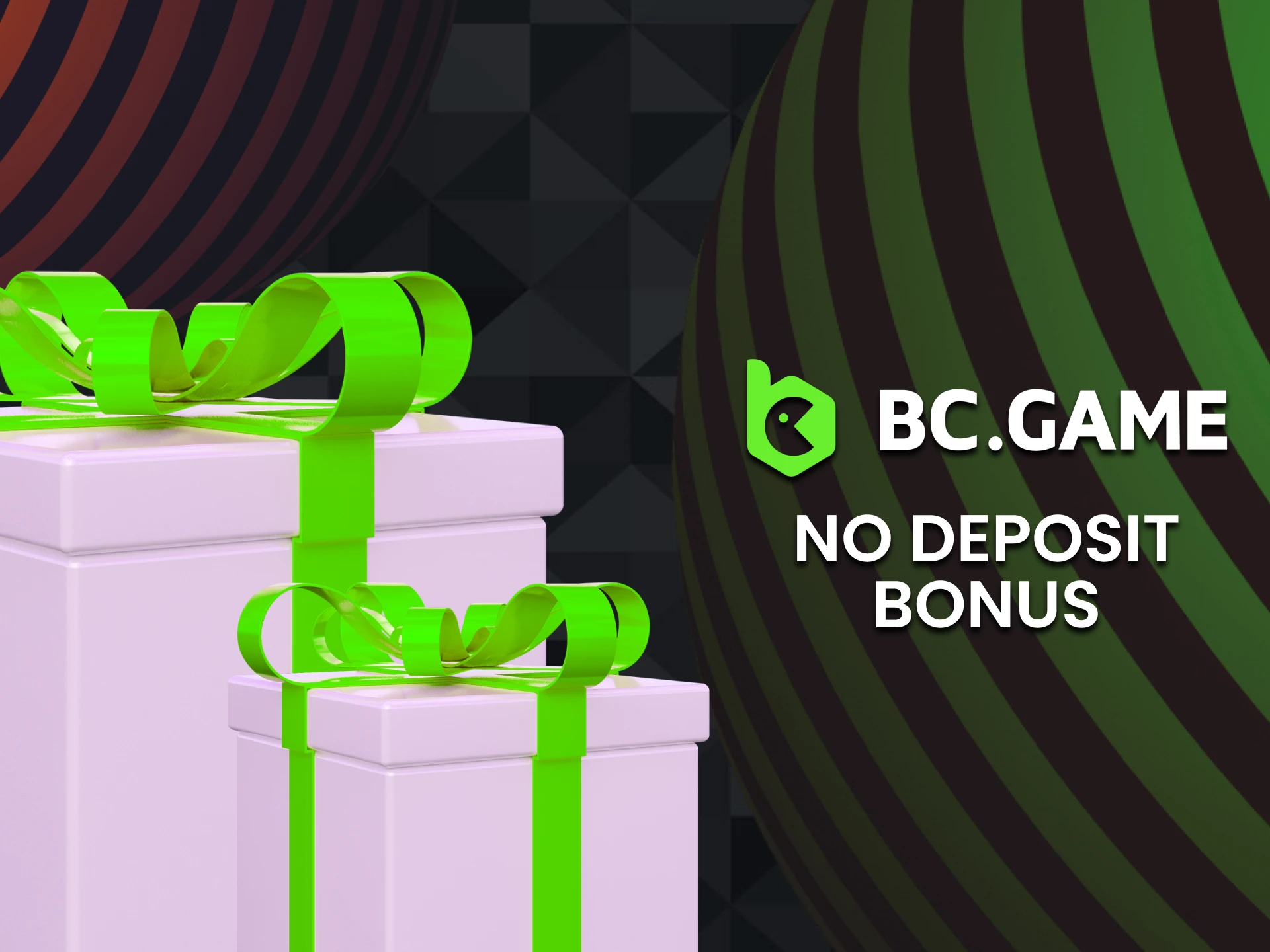 The BC Game website has bonuses that do not require a deposit.