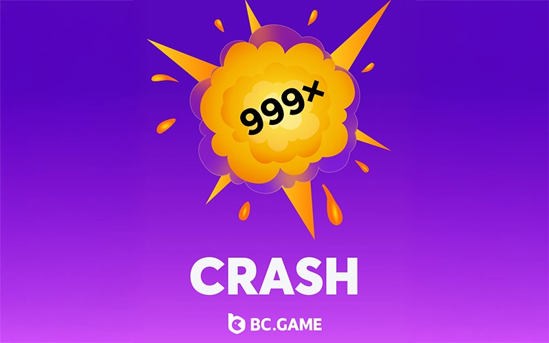 High odds and unlimited luck await you in the Crash slot from BC Game Casino.