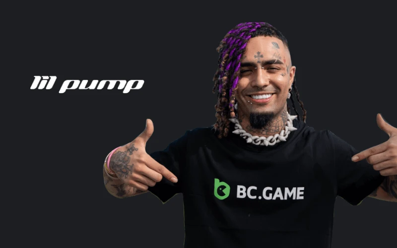 Lil Pump joined BC Game as a brand ambassador.