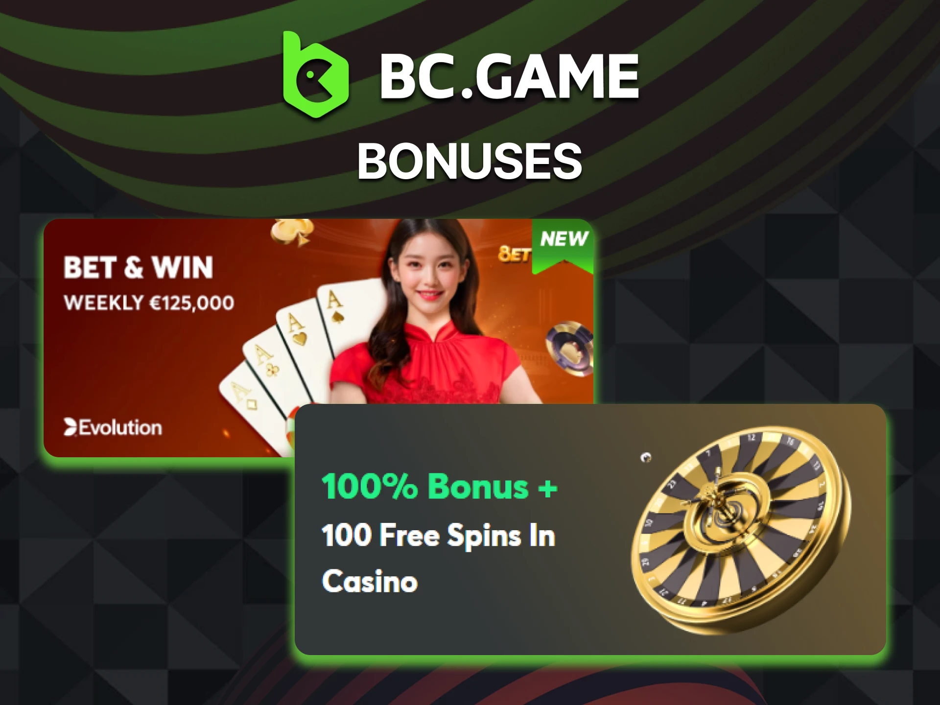 Play BC Poker and get bonuses at BC Game.