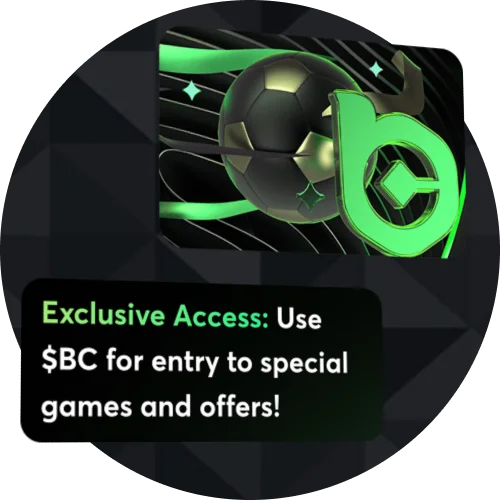Use BC at BC Game to unlock exclusive events and special games.
