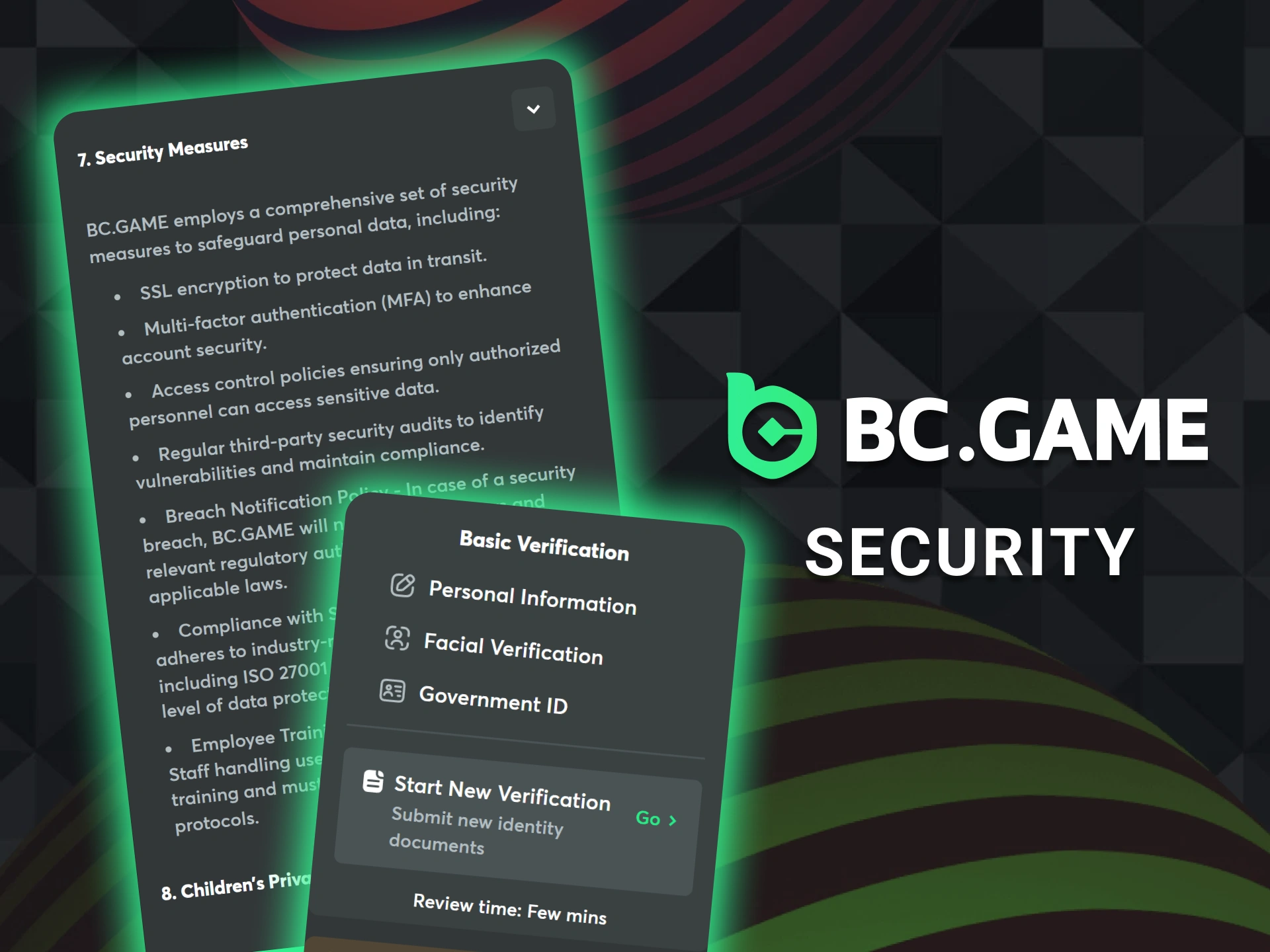 BC Game-এ SSL এনক্রিপশন এবং MFA সহ ব্যাপক নিরাপত্তা ব্যবস্থা পর্যালোচনা করুন।